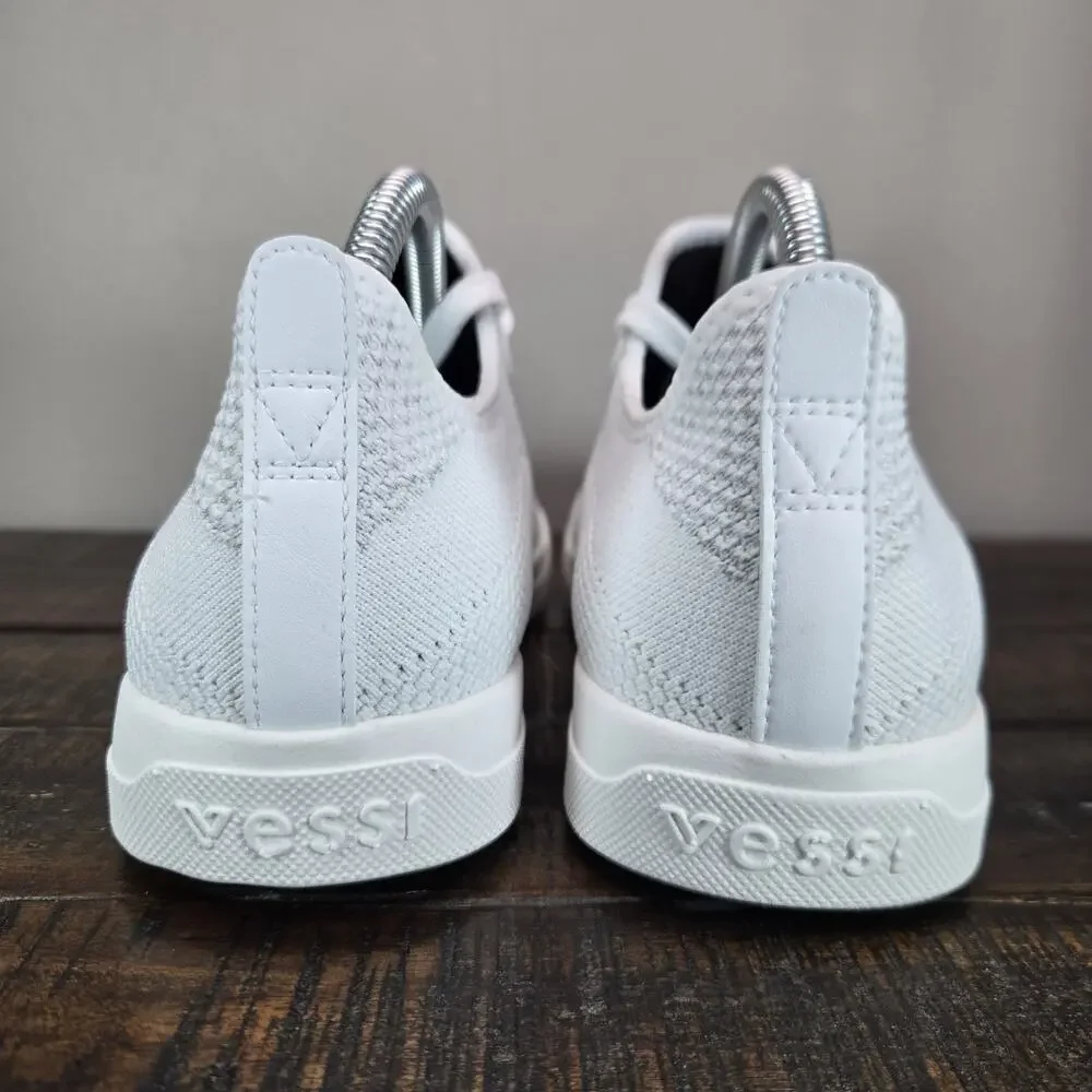 Vessi Weekend 1.5 Sneaker Womens Size 9 Waterproof Shoes Marble White